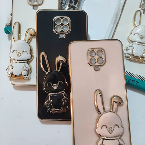 کاور/قاب مای کیس استندشو دوره طلایی GoldLine خرگوشی شیائومی Xiaomi RM Note9s
