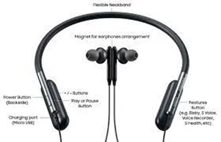 هدفون گردنی سامسونگ Samsung U Flex Wireless Headphones