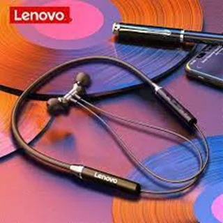 هندزفری بلوتوث گردنی طراحی مگنتی لنوو مدل Lenovo HE05x Hanging Wireless Bluetooth