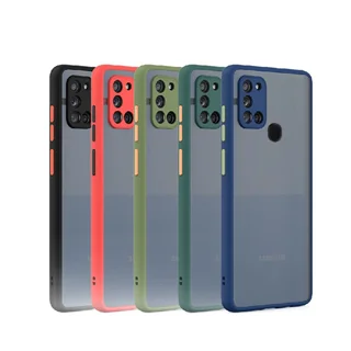 قاب گوشی Samsung Galaxy M33 مدل سیلیکونی محافظ لنز دار