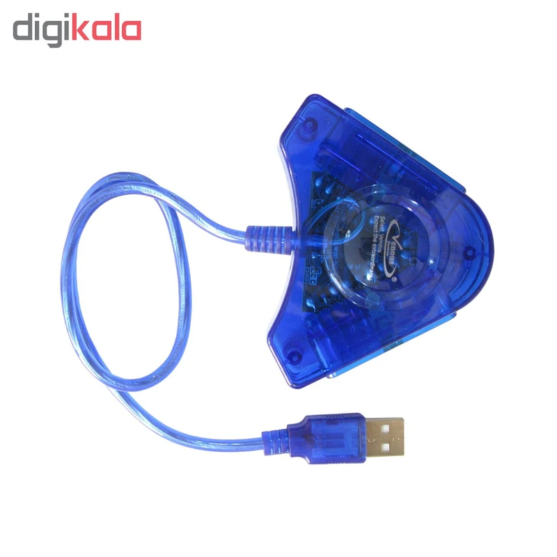 مبدل USB به دسته بازی کنسول PS2 ونوس مدل PV-T100