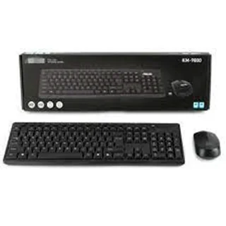 کیبورد و موس بی سیم دانگل دار ایسوس ترکیبی مدل KM-9800