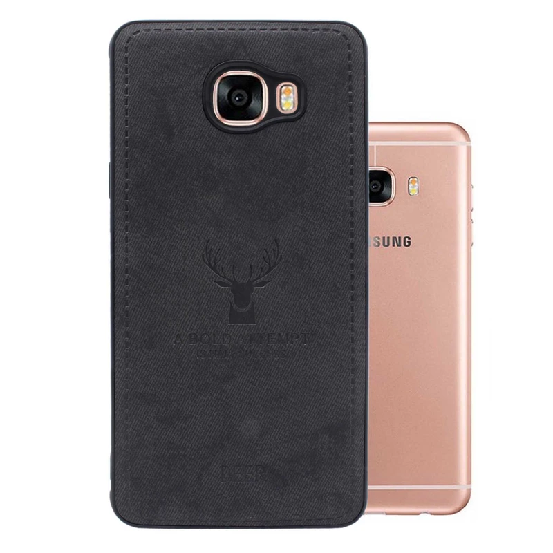 کاور مدل گوزنی مناسب برای گوشی موبایل سامسونگ Galaxy C7/C7000