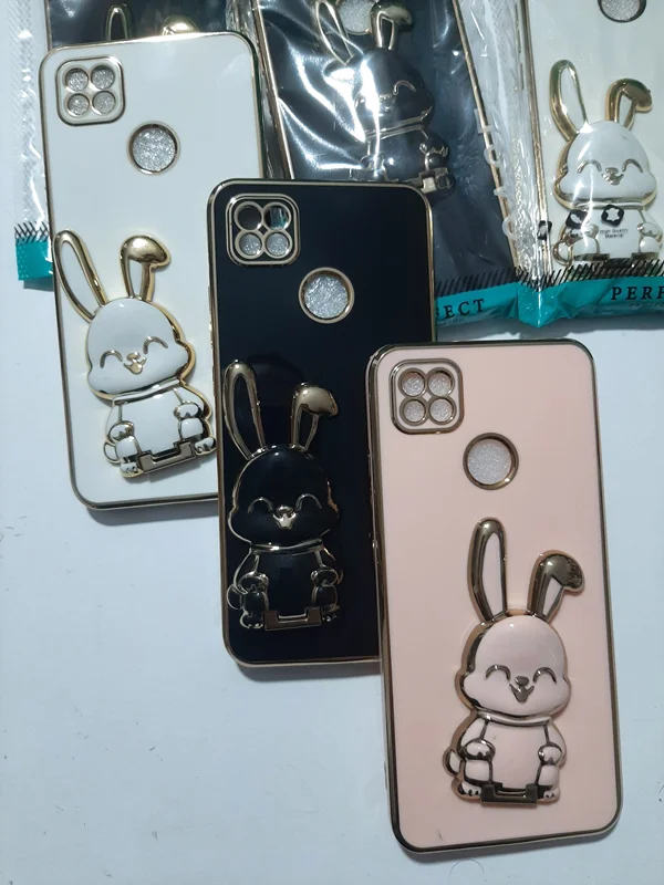 کاور/قاب مای کیس استندشو دوره طلایی GoldLine خرگوشی شیائومی Xiaomi RM 9C