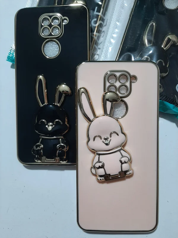 کاور/قاب مای کیس استندشو دوره طلایی GoldLine خرگوشی شیائومی Xiaomi RM Note9