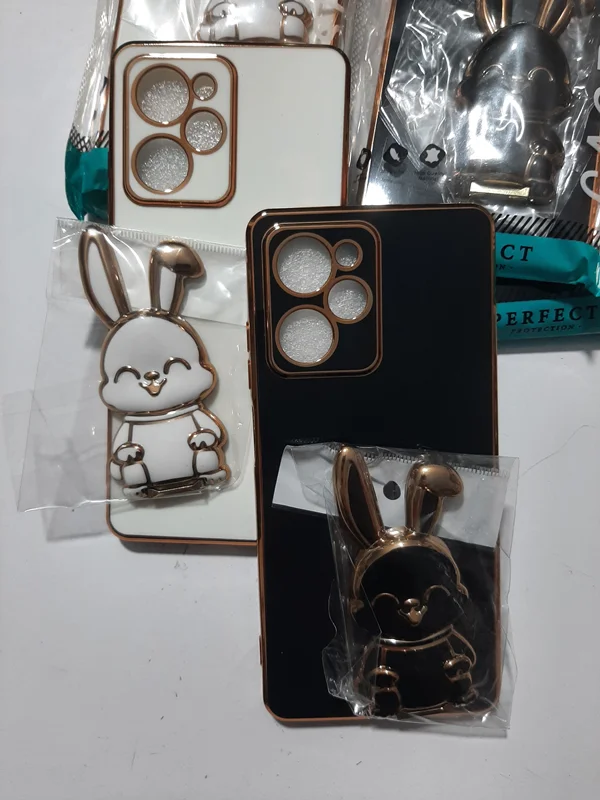 کاور/قاب مای کیس استندشو دوره طلایی GoldLine خرگوشی شیائومی Xiaomi Poco X5pro