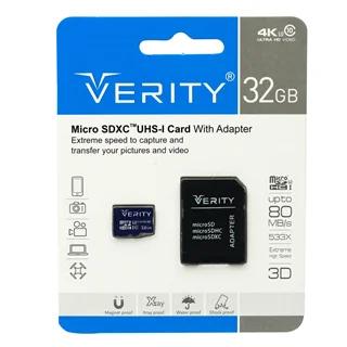 رم مموری 32 گیگ مدل Verity Extreme U3 C10 80MB/s