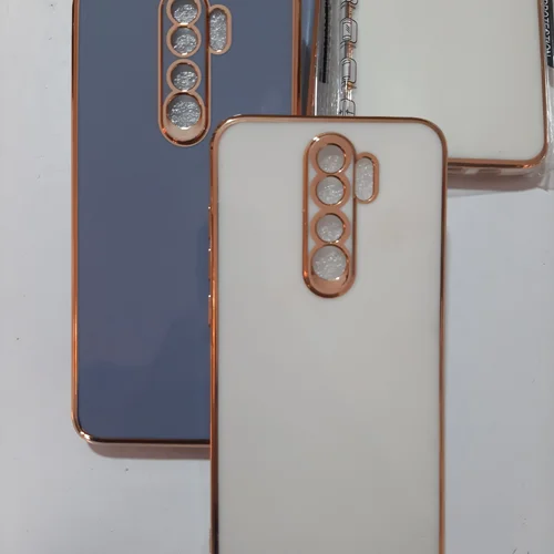 کاور/قاب اسپیس دوره طلایی GoldLine ساده شیائومی Xiaomi Redmi Note9s/9pro