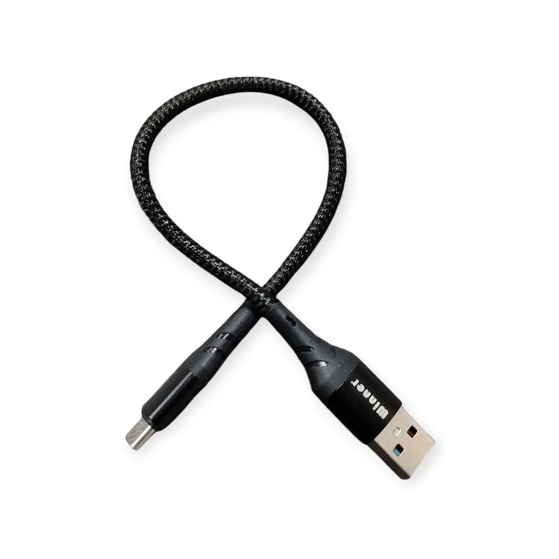 کابل پاوربانکی تبدیل USB به USB-C وینر مدل WC11 طول 0.25 متر